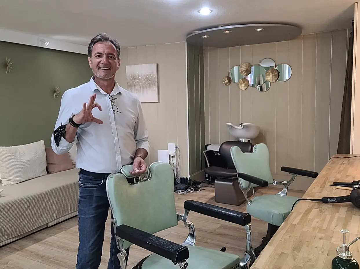 Equipe du salon de coiffure
